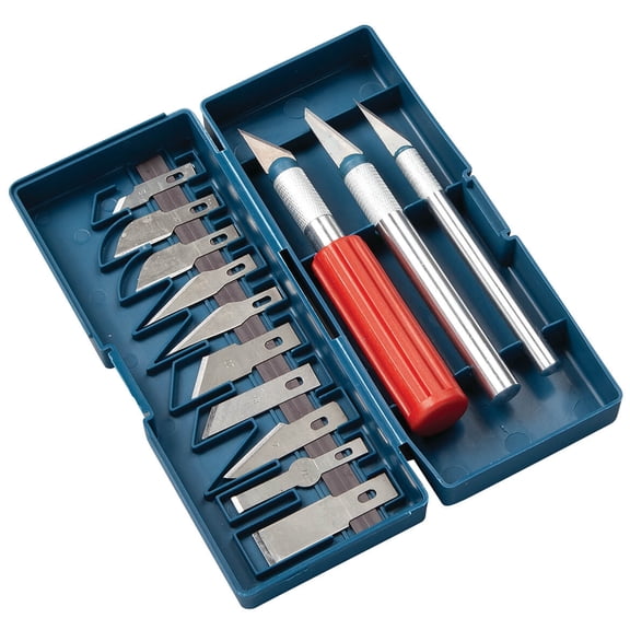 16-Piece Hobby Knife Set with Case
