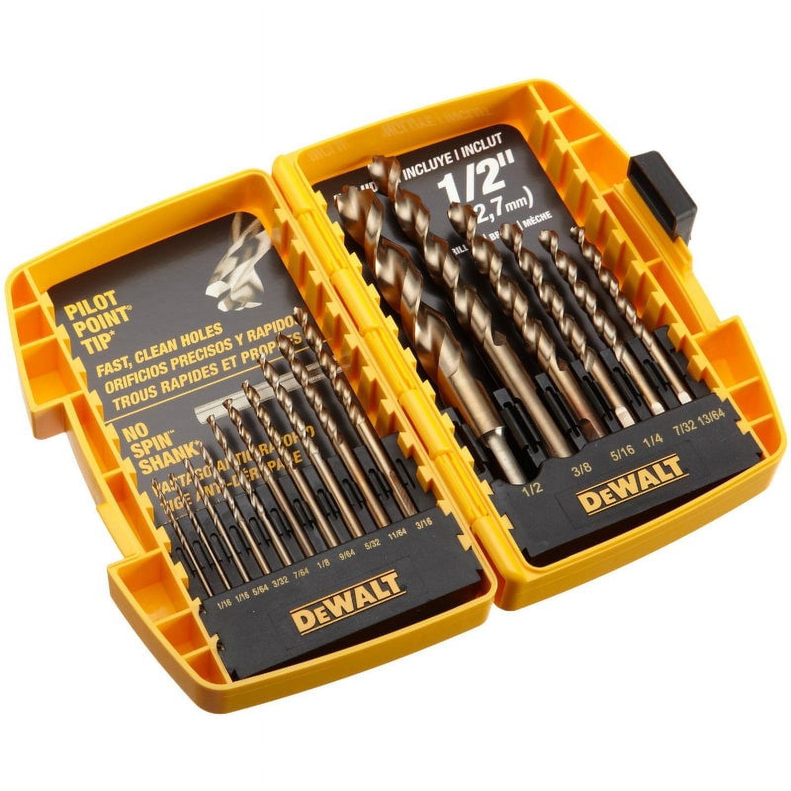Dewalt 16 piece drill bit set hotsell