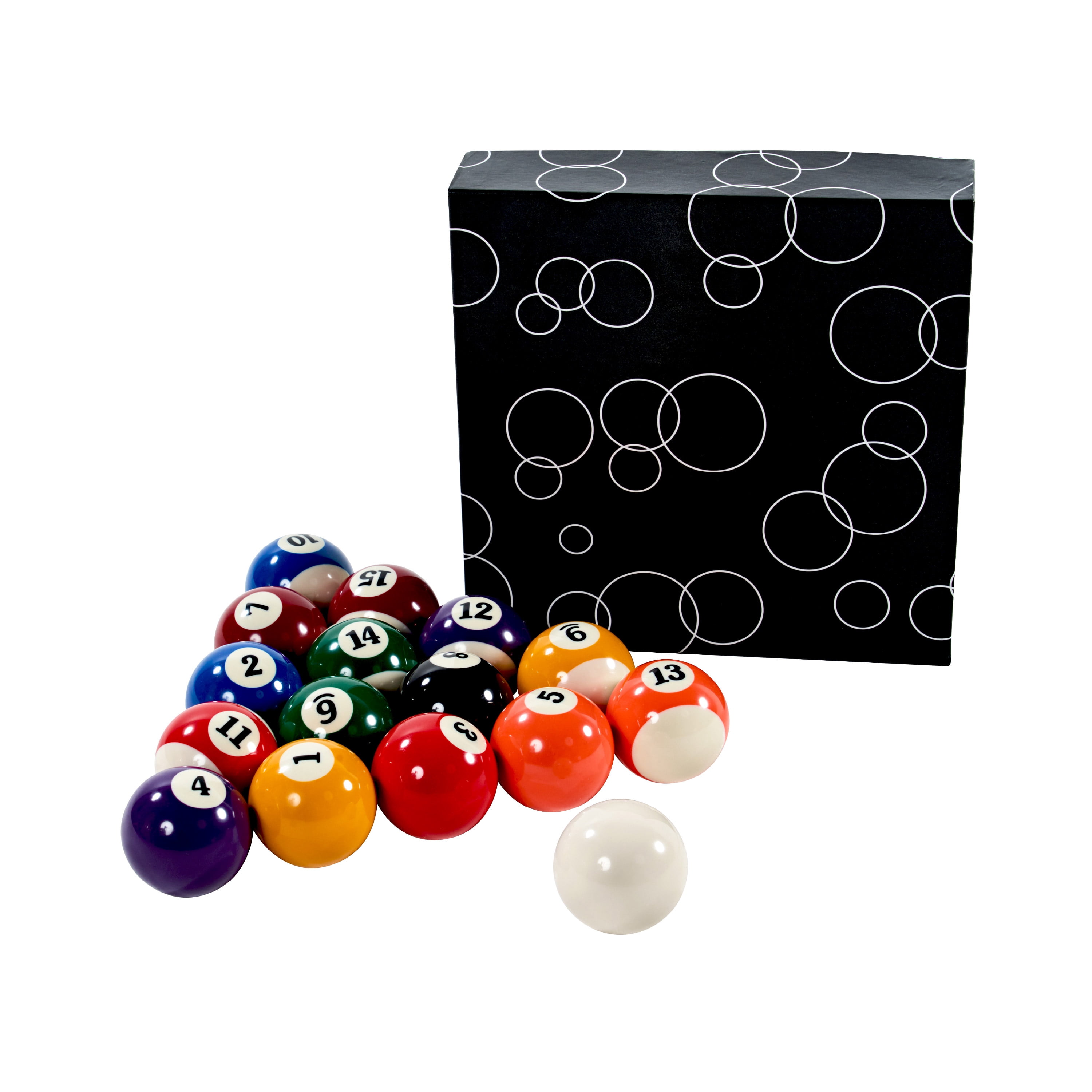 Barrington Billiards 16-Piece Regulation Pool Balls 2-1/4 inch Scratch Resistant Set