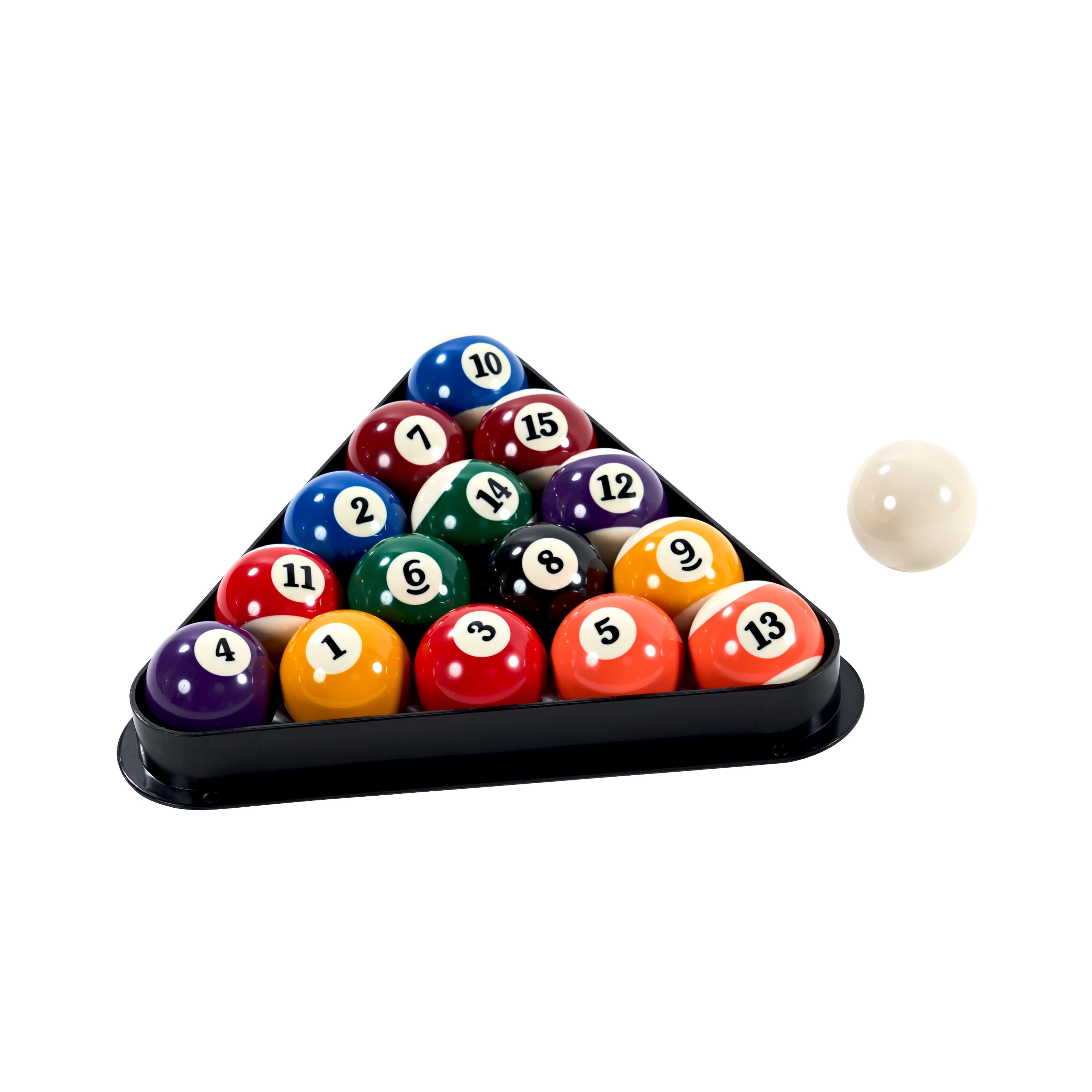 Barrington Billiards 16-Piece Regulation 2-1/4 inch Pool Ball Set with Triangle Rack