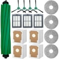 thumbnail image 1 of 16-Piece Replacement Parts Kit for IRobot Roomba 505/405 Combo Robot Vacuum Cleaner, Main Brush ×1, Side Brushes ×4, HEPA Filters ×3, Cleaning Cloths ×4, Dust Bags ×4, 1 of 4