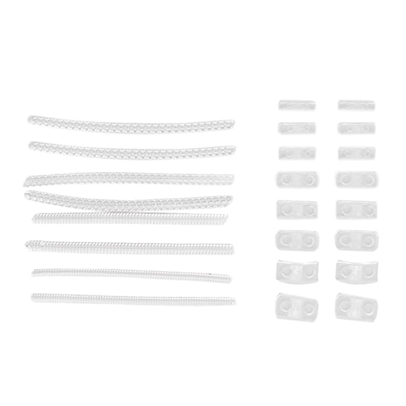 16-Piece Ring Size Adjuster Set with 4 Foam Strips, 8 Spiral Silicone Guards & Measuring Tool for Loose Rings silicone metal