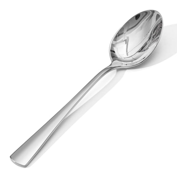 16-Piece Silver 8.15-inch Dinner Spoon Tableware Set
