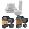 thumbnail image 1 of 16-Piece Solid Color Plastic Tableware Set – Durable, Drop-Resistant Plates, Bowls, Cups, And Utensils For Household, Picnic, Or Camping Use Daily Hot Picks & Limited-Time Offers, 1 of 7