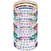 Hismart 16-Piece TS Friendship Bracelets Set – Perfect Tour Merchandise Gift for Women, Girls, and Kids
