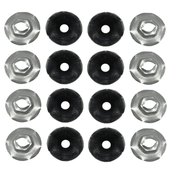 16 Piece Tail Light Mounting Nut and Gasket Set 1974-1978 Firebird & Trans AM