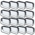 16 Pieces Clear Makeup Bags Bulk, TSA Approved Toiletry Bag for Travel