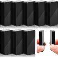 thumbnail image 1 of 16 Pieces Outdoor Curtain Weights Waterproof Magnetic Drapery Weights for Home Decor Bathroom, Shower, Liner, Flags Tablecloth to Stop Wind (Black), 1 of 12