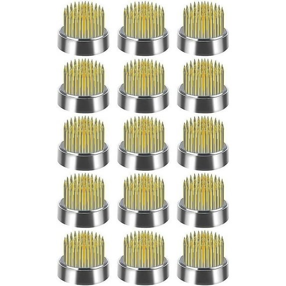 16 Pieces of Kenzans Flower Frog Pin Floral Round Frog Vase Floral Arrangement Pin Frog Fixed Tools (0.9 Inch)