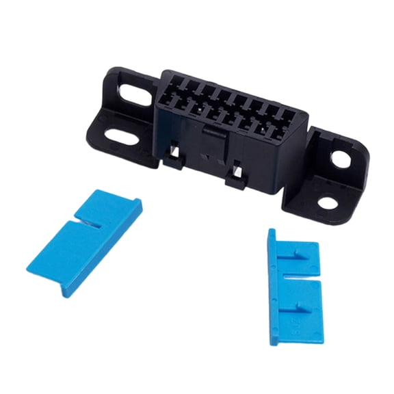 16 Pin Female Wire Socket Connector Adapter Plug with Terminals Tabs Universally Accessories for Easy Fault Detection