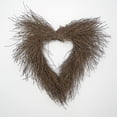thumbnail image 1 of 16" Pine Twig Heart Wreath, 1 of 1