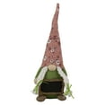thumbnail image 1 of Northlight 16" Pink Floral Springtime Gnome with Message Board, 1 of 5