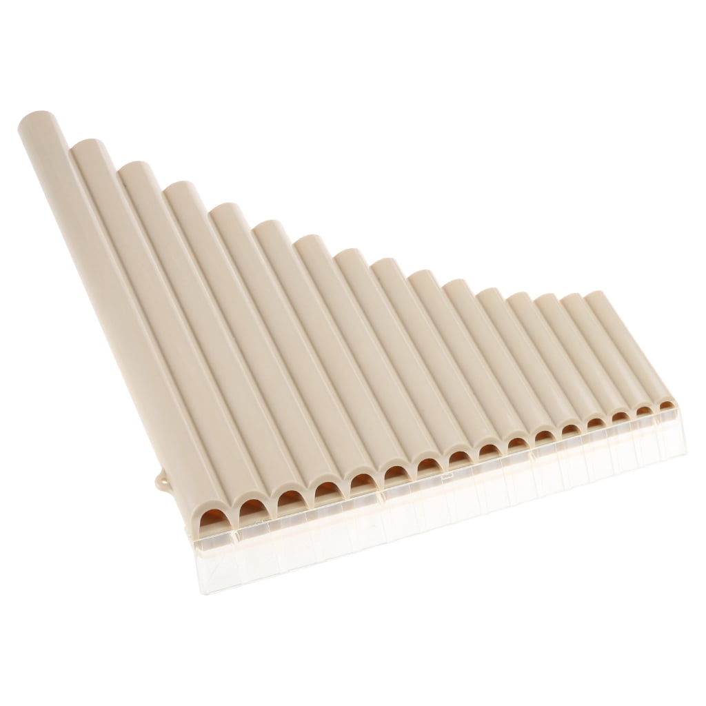 16 Pipes Pan Flute C Tone 16 Tubes Panpipes Panflute for Beginner Students Musical Instrument Gift