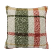 16" Plaid Pillow by Ashland
