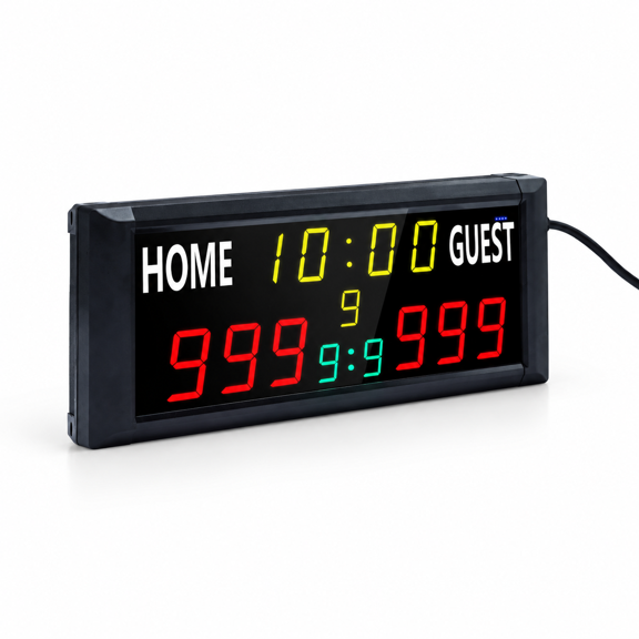 16" Plug-in Large Electronic Scoreboard with Remote for Outdoor Games