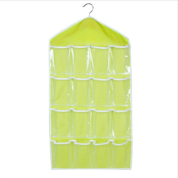 16 Pockets Door Hanging Bag Shoe Rack Hanger Storage Organizer for Underwear Bras