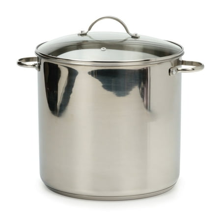 Rsvp International 16 Qt Stockpot, Mirror Finish