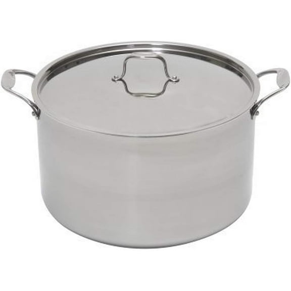 16 Quart Stock Pot- All Purpose, Stainless Steel Cooking Pot by Camerons Products
