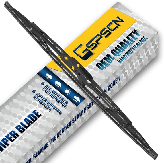 16" Rear Wiper For Dod Grand Caravan 2020-1996 /Chrysler Town Country 16-00 /GMC Envoy 06-02Yukon 06-00 /Ram CV 15-12 / CRZ 16-11 /Ford Expedition 2007-1999 Back Windshield Blade(16-1)