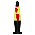 thumbnail image 1 of 16" Red Wax/Yellow Liquid Peace Motion Lamp, Silver Base/Cap, 1 of 4