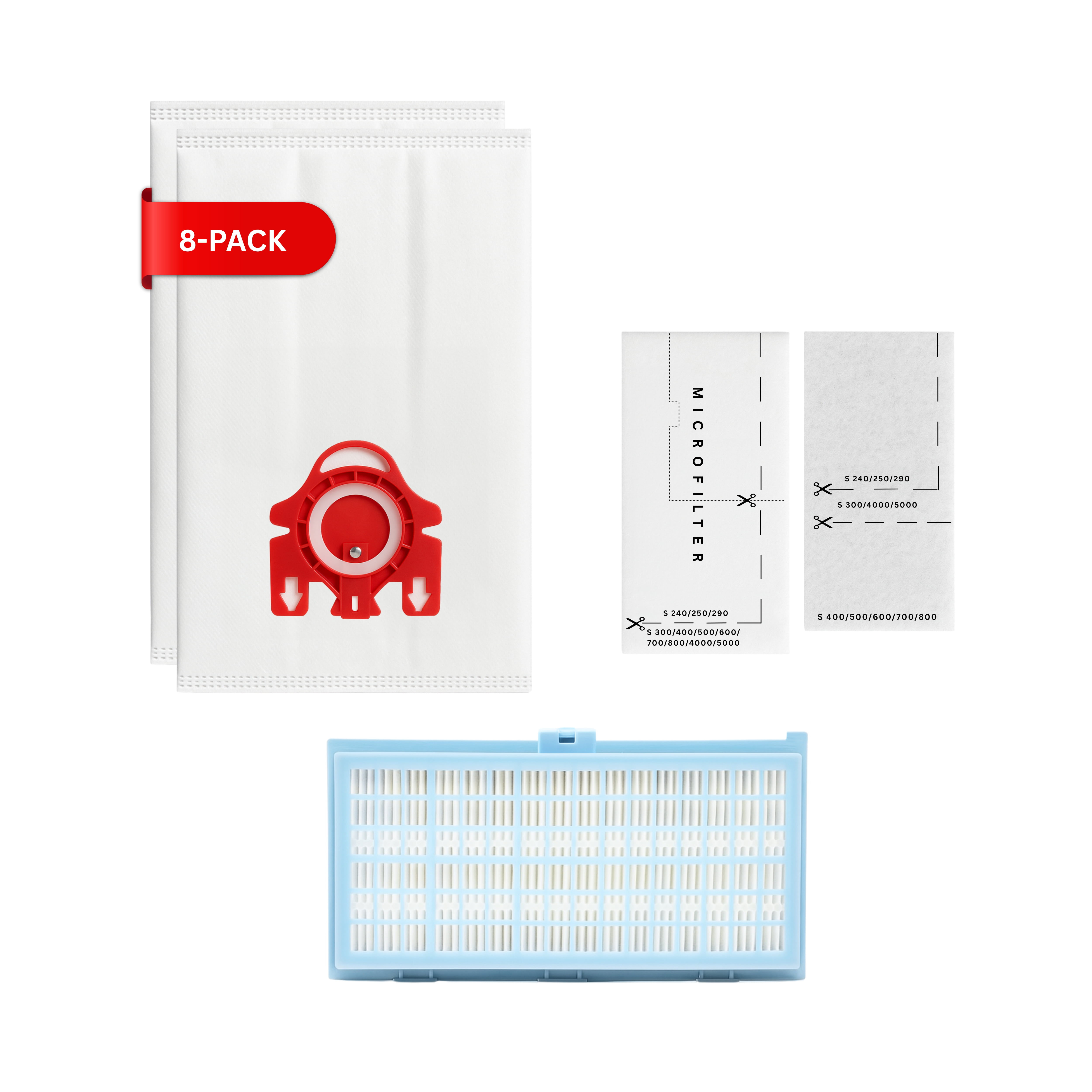 Miele Airclean Plus 50 Active HEPA-Filter Für SF-AH 50 Miele Cat & Dog 5000 Hepa Airclean 50 Miele