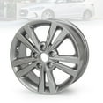 thumbnail image 1 of 16" Replacement Wheel Rim 16x6.5-inch 5-Lug, for 2016-2018 Hyundai Elantra, Aolly Rims Charcoal, 1 of 8