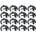 thumbnail image 1 of 16) Rockville LC70 Heavy Duty C Clamps Mount Light Up to 70 LBS, Adjustable Knob, 1 of 3