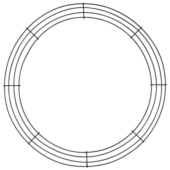16" Round Metal Wreath Frame,Metal Round Shape Dream Catcher Rings Macrame Wreath Floral Hoop for Home Car Diy Craft Wedding Decorations Wire Wreath Frame for Wall Hanging Decor Diy Craft Accessories