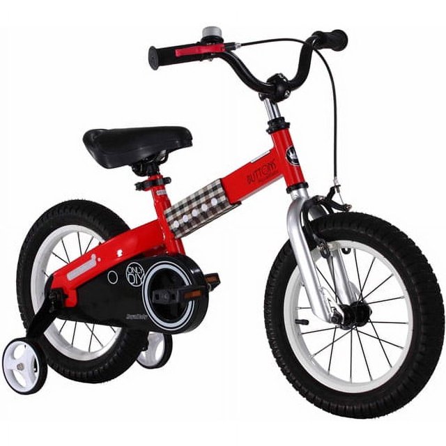 16" Royalbaby Buttons Kids' Bike, Red - Walmart.com