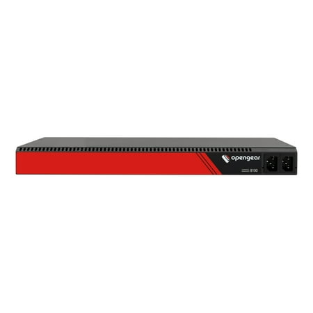 Opengear CM8116-10G - Console server - dual DC power - 16 ports - RS-232, 10GbE - 1U - rack-mountable