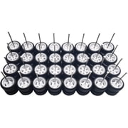 16 Set 1/64 Wheels and Tires Kit Simulation 1 64 Scale Wheels with Rubber Tires and Hub Suitable for Adding Collection Value to 1/64 Model Cars