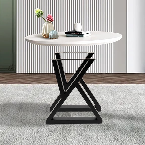 16'' Set of 2 DIY Table Desk Bench Legs Coffee Metal Steel DIY Furniture Leg for Bedrooms, Hotels, Dining Rooms, Restaurants, Bars, Living Rooms, Kitchens