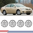 thumbnail image 1 of 16" Set Of 4 Hubcaps Wheel Rims Cover for 2007-2011 TOYOTA CAMRY /2007-2011 TOYOTA CAMRY HYBRID Compatible With Steel Wheels Snap On Installation(16-Inch,LACQUER), 1 of 8