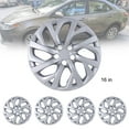 thumbnail image 1 of 16" Set of 4 Hubcaps Wheel Rims Cover Fit 2009-2025 Toyota Corolla/2009-2014 Toyota Matrix/2023-2025 Toyota Corolla Hybrid Compatible with Steel Wheels Snap on Installation(16-inch,Lacquer), 1 of 7