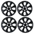 thumbnail image 1 of 16" Set Of 4 Hubcaps Wheel Rims Cover Fit for 2009-2025 TOYOTA COROLLA/2023-2025 TOYOTA COROLLA HYBRID/2009-2014 TOYOTA MATRIX Compatible With Steel Wheels Snap On Installation(16-Inch,BLACK LACQUER), 1 of 7
