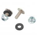 16 Set Mudguard Bolt Washer Nut Screw Kit M6 Thread Fixing Kit for 50cc 70cc 90cc 110cc 125cc ATV Quad 4