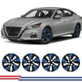 thumbnail image 1 of 16" Set of 4 Hubcaps Full Rim Wheel Covers Hubcaps for 2019-2025 Nissan Altima (16-inch,Black Lacquer & Blue Lacquer), 1 of 13
