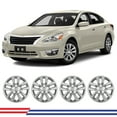 thumbnail image 1 of 16" Set of 4 Hubcaps Wheel Rims Cover Fit for 2013-2018 Nissan Altima Sedan Compatible with Steel Wheels Snap on Installation(16-inch,Chrome), 1 of 11