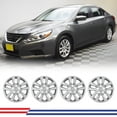 thumbnail image 1 of 16" Set of 4 Hubcaps Wheel Rims Cover Fit for 2013-2018 Nissan Altima Sedan Compatible with Steel Wheels Snap on Installation(16-inch,Lacquer), 1 of 11