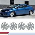 thumbnail image 1 of 16" Set of 4 Hubcaps Wheel Rims Cover Fit for 2006-2011 Honda Civic Compatible with Steel Wheels Bolt on Installation(16-inch,Lacquer), 1 of 8