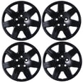 thumbnail image 1 of 16" Set of 4 Hubcaps Wheel Rims Cover for 2006-2011 Honda Civic Compatible with Steel Wheels Bolt on Installation(16-inch,Black Lacquer), 1 of 8