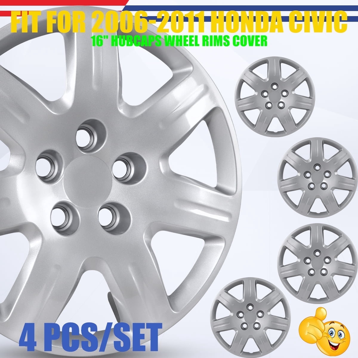 16 Hubcaps Set Of 4null