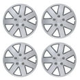 thumbnail image 1 of 16" Set of 4 Wheel Covers Snap on Hubcaps Full Hub Caps Fit R16 Tire & Steel Rim (4 Pack) Lacquer, 1 of 10