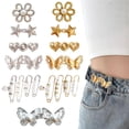 thumbnail image 1 of 16 Set Pant Waist Tightener, Adjustable Pant Clips Waist Tightener Buttons Pins, 1 of 6