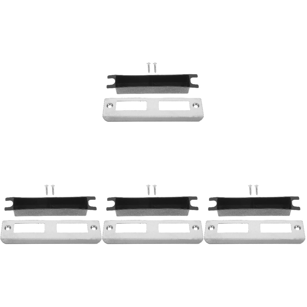 16 Sets Guide Sheet Door Locks Door Reinforcement Plate Door Striker