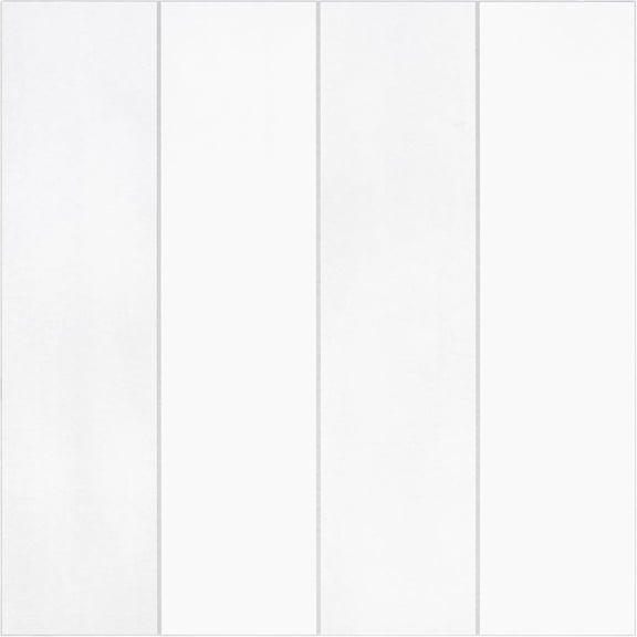 16-Sheet Peel and Stick Backsplash Tile, 9" x 9" Stacked   Looks Square Self Adhesive Wall Tiles for Kitchen Bathroom, White