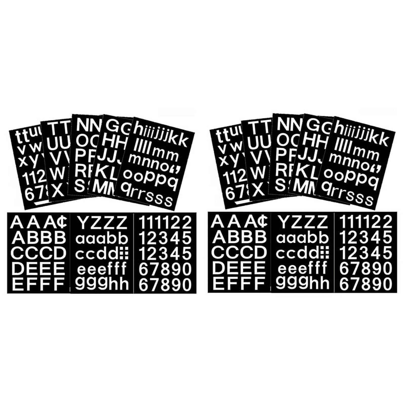 Labels Text Stickers (Small Round 16pcs X 10 sheets 160