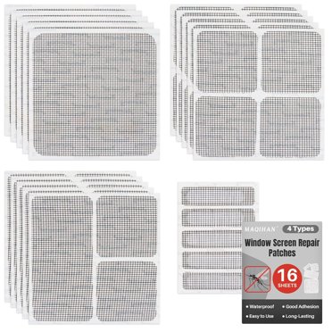 GVTOCLD 20PCS Window Screen Repair Patch Set, 5 X 7 Inch