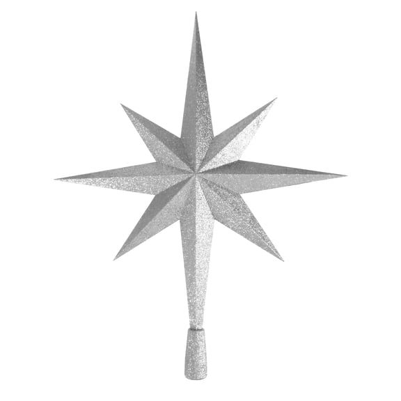16" Silver Star Tree Topper