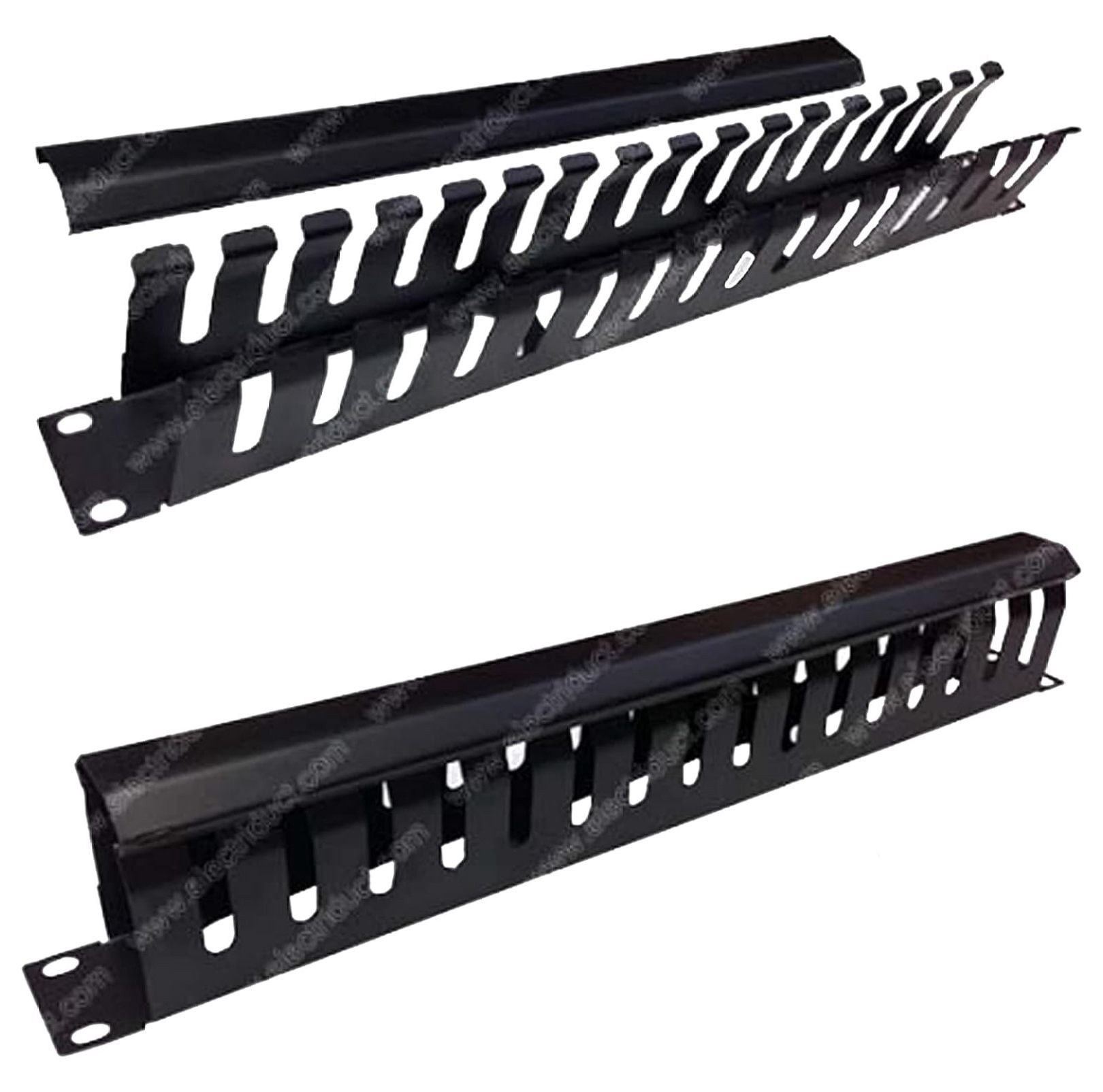 Server Rack Wire Slots 16 Slot Cable Manager 1U Server Rack Wire Management System (medium ...
